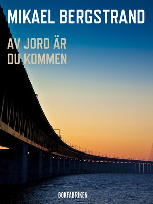 cover image of Av jord är du kommen